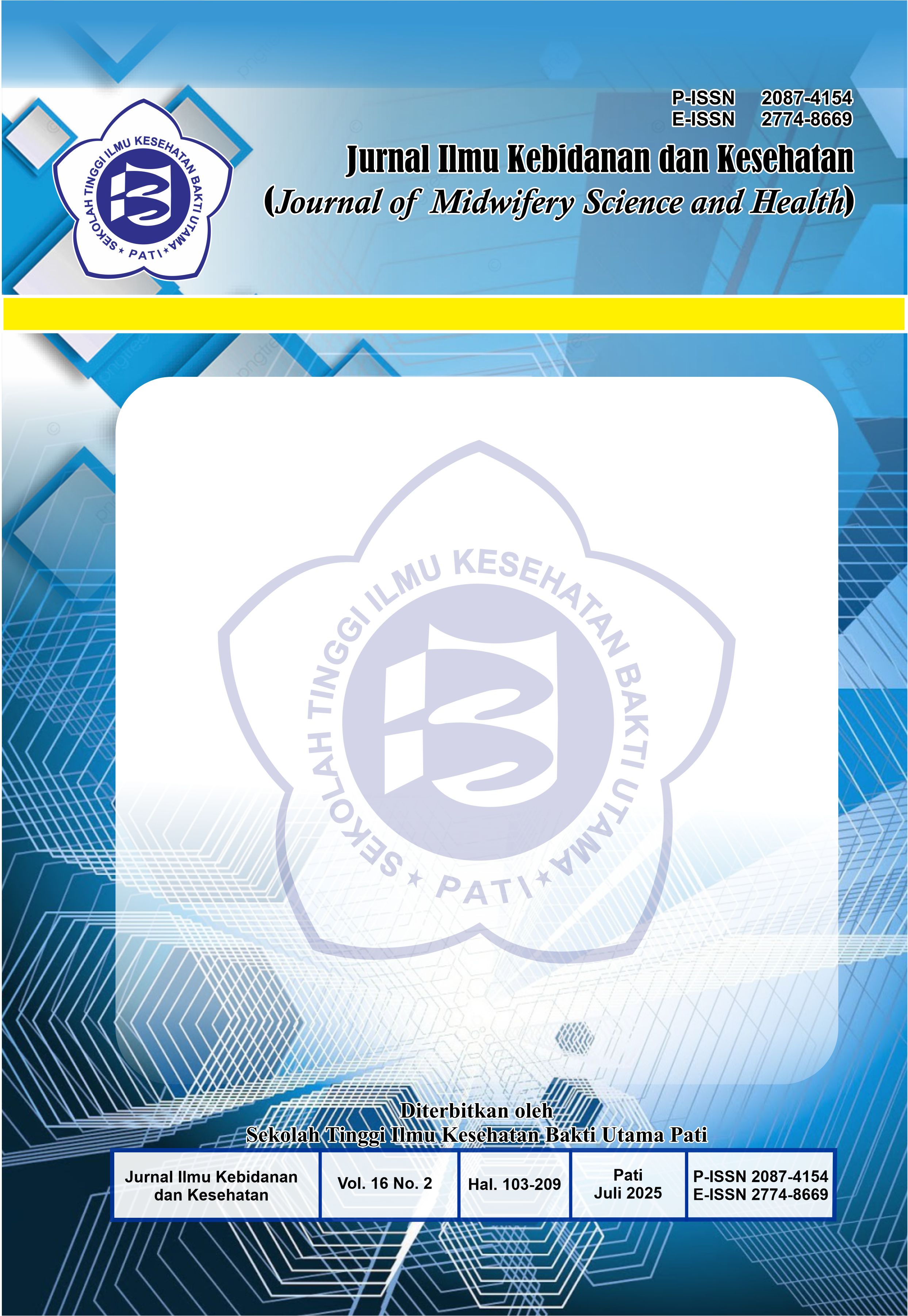View Vol. 16 No. 02 (2025): Jurnal Ilmu Kebidanan dan Kesehatan (Journal of Midwifery Science and Health)